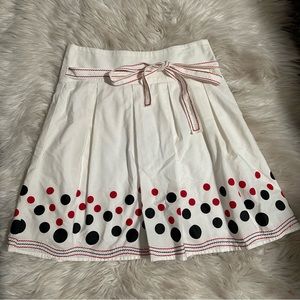 Polka dot skirt